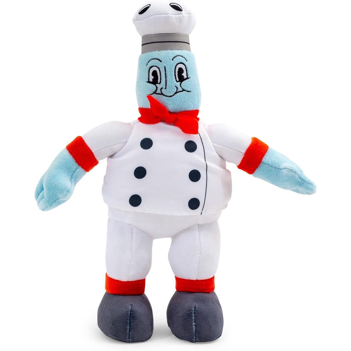 Cuphead Chef Saltbaker 8-Inch Collector Plush | Soft Stuffed Animal for Cuddling Video Game Collectibles