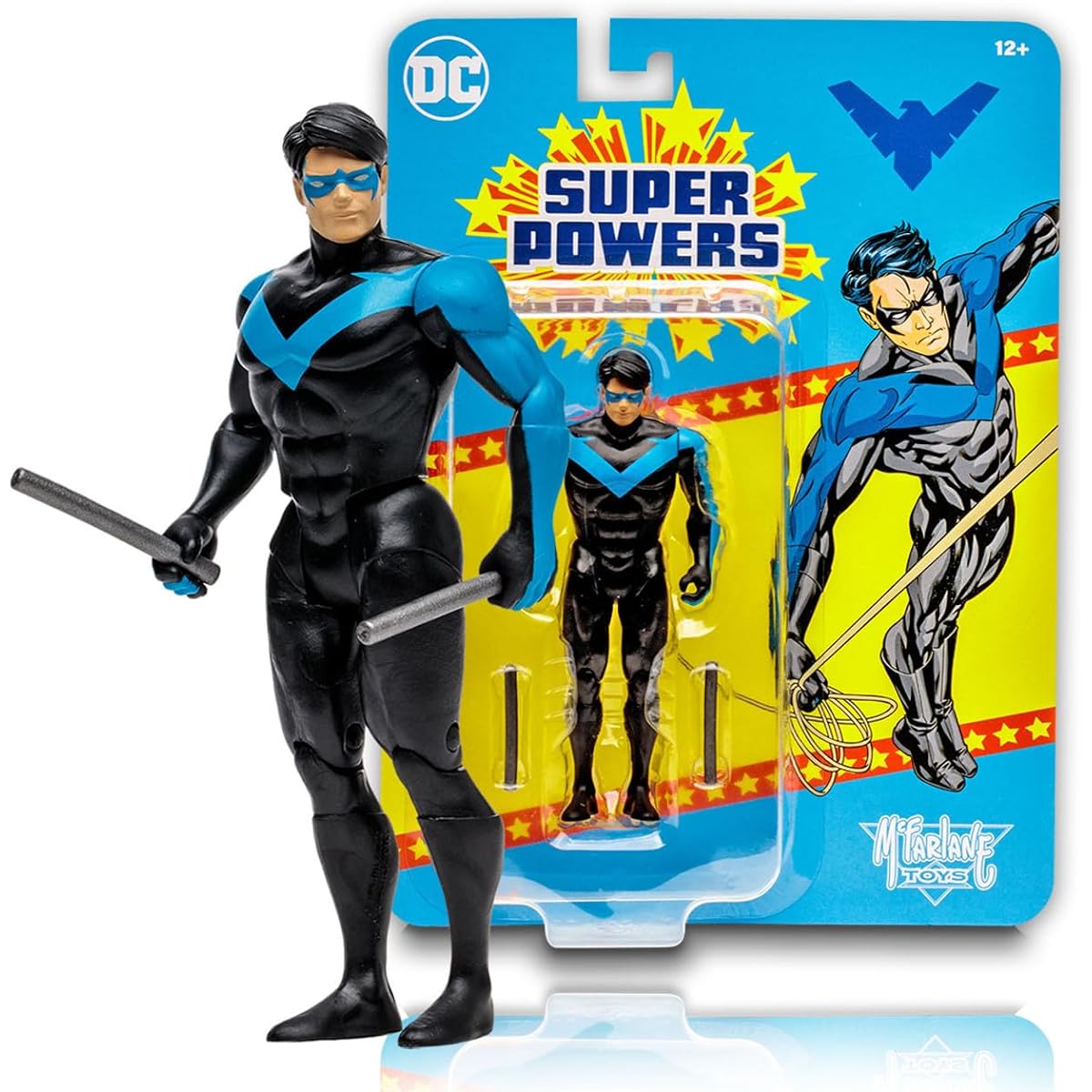 McFarlane Toys DC Direct Super Power 5 Inch Figure WV3 Nightwing (Hush)