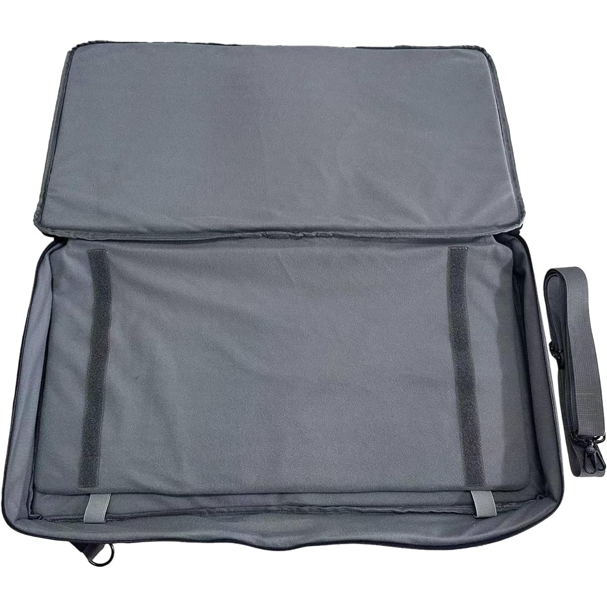 Hzycwgone Portable DJ Controller Carry Travel Case Shoulder Bag Backpack for Pioneer DJ DDJ-FLX6/DDJ SX SX2 SX3 DJ Controller, Headphones, Tablet, Cables, Charger and Accessories (Blue Gray)