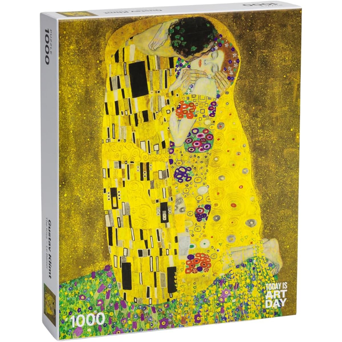Today is Art Day - Gustav Klimt - The Kiss - Puzzle - 1000 Pieces