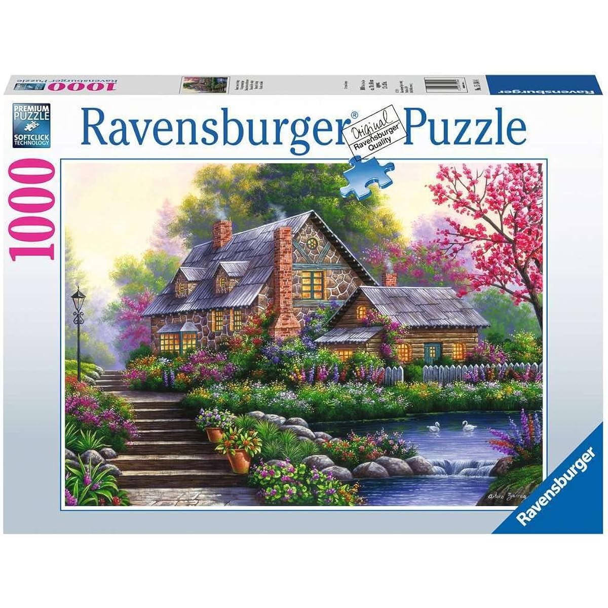 Romantic Cottage - Puzzle 1000 pieces
