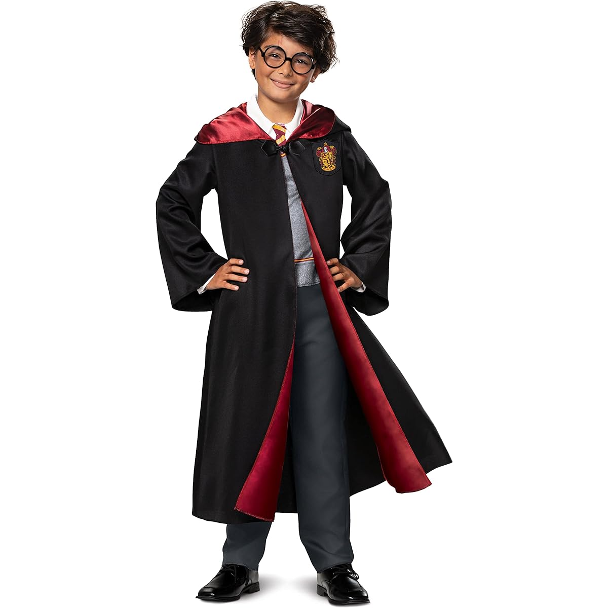 Disguise Harry Potter Costume Kids Deluxe Hooded Robe and Jumpsuit