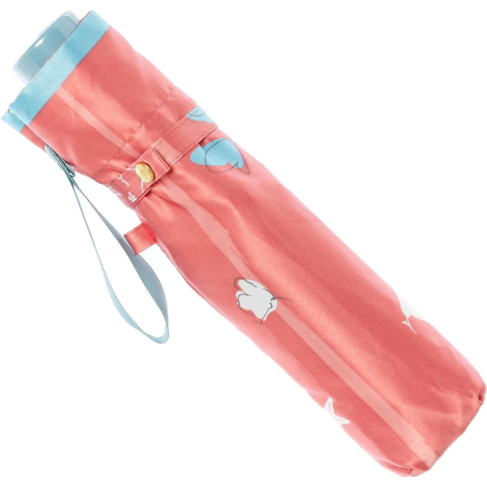 [Lanvin Blue] MOONBAT LANVIN en blue Flower and Sea Motif Umbrella Folding Umbrella Stylish Floral Pattern Cute Ladies