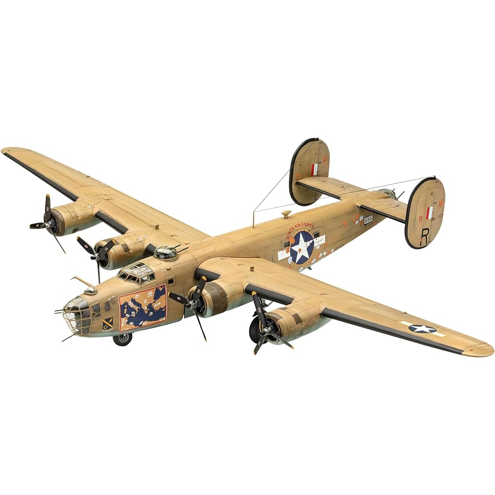 German Revell 1/48 US Army B-24D Liberator Plastic Model 03831