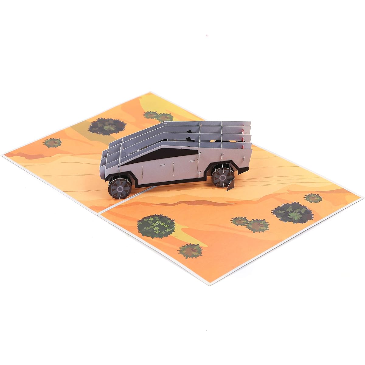 Liif Truck 3D Greeting Pop-up Card Tesla CyberTruck