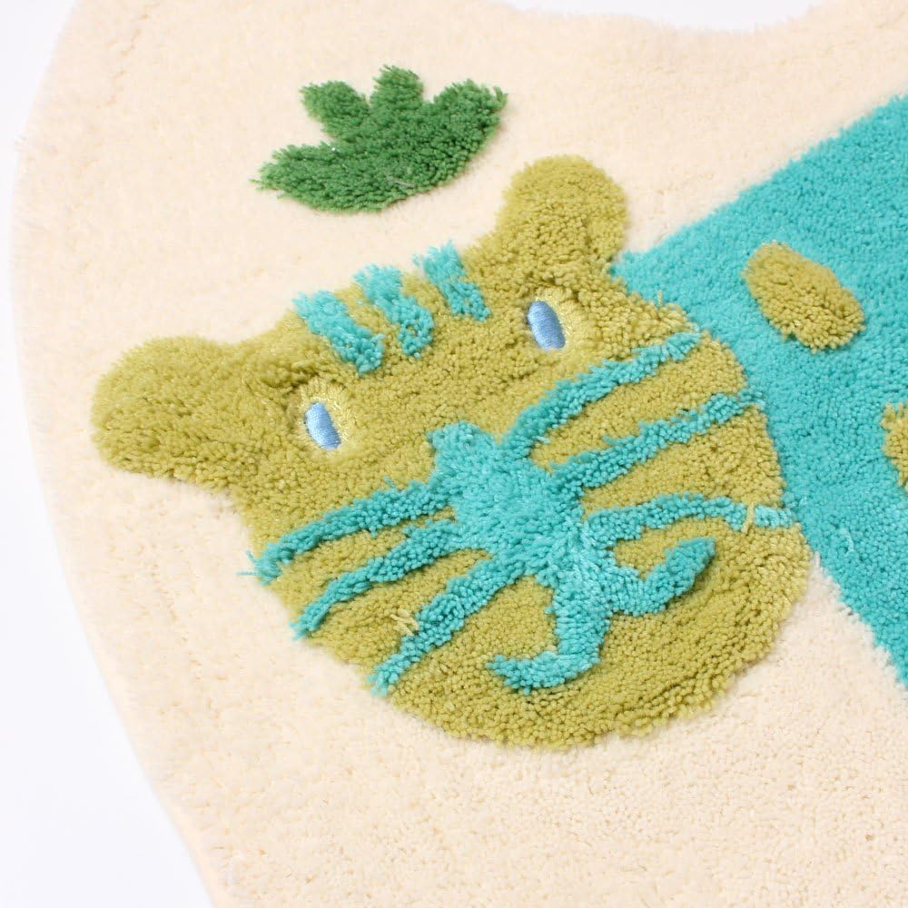 isso ecco animal toilet mat/paper holder cover set cheetah