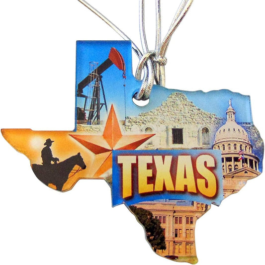Westmon Works Texas Christmas Ornament Acrylic State Decoration Made in the USA