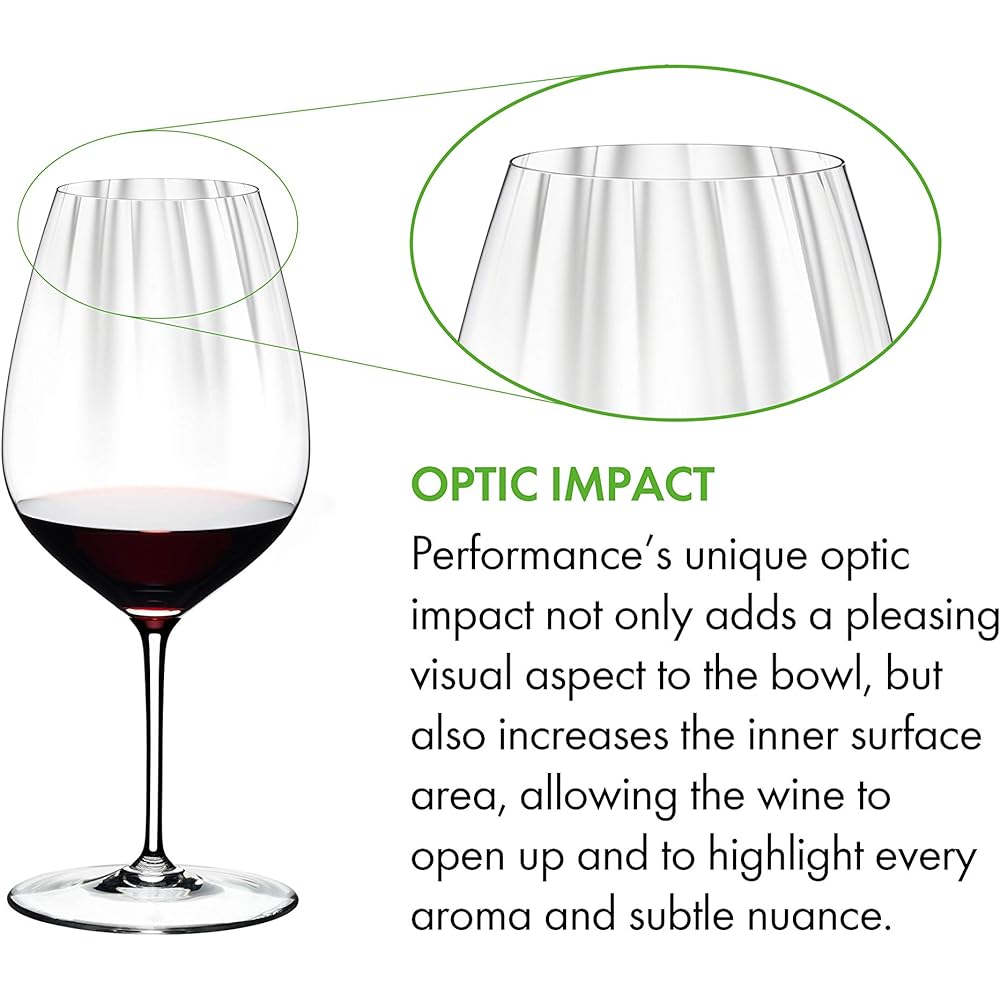 Riedel [Genuine] Red Wine Glass Pair Set Performance Cabernet/Merlot 834ml 6884/0
