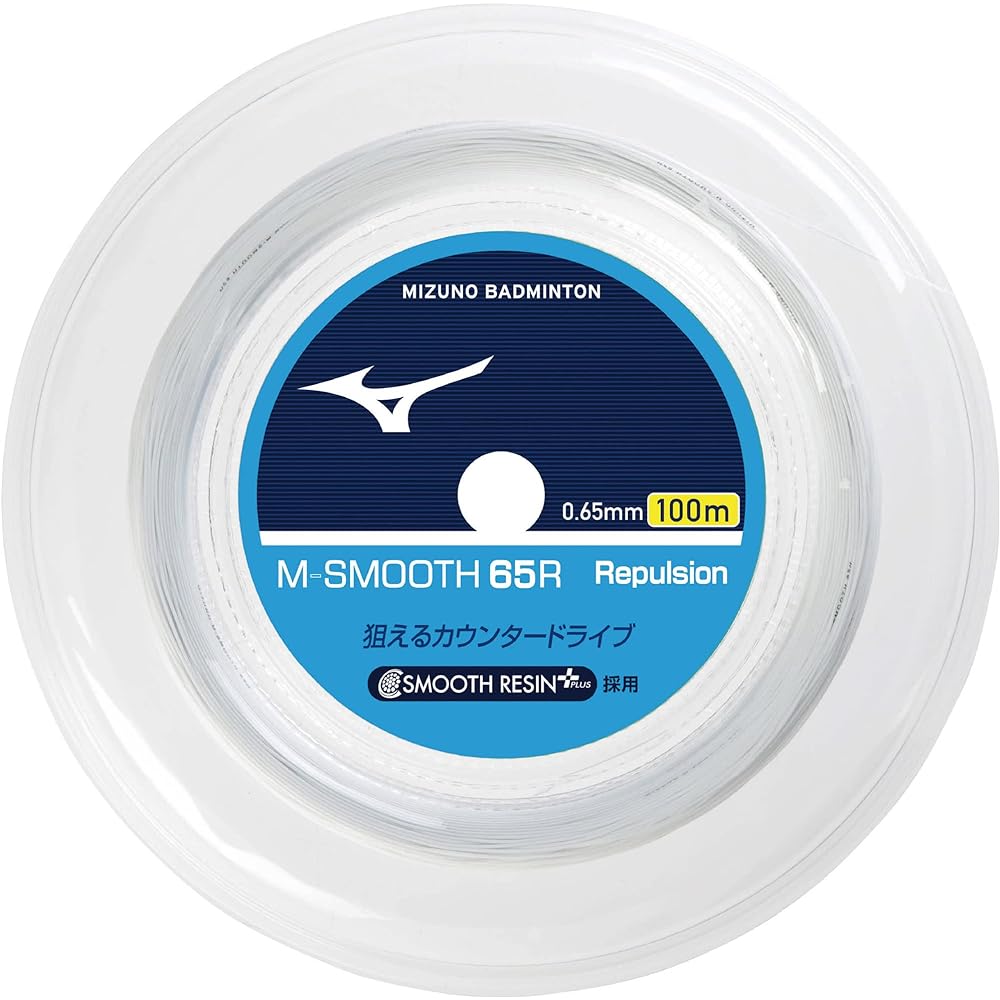 MIZUNO Badminton String M-SMOOTH 65R