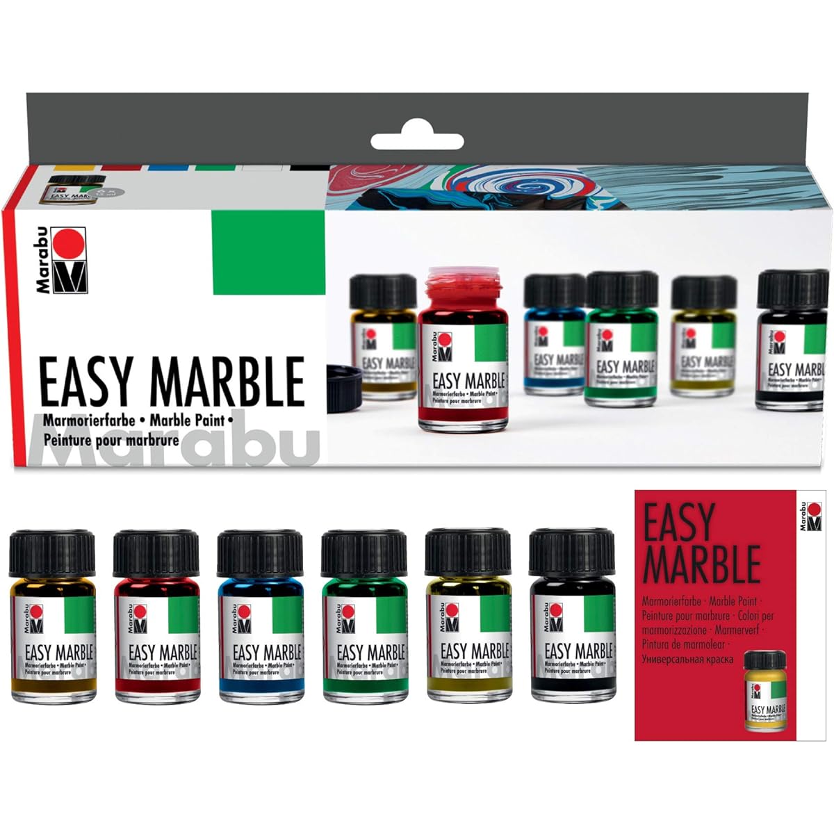 Marabu (MBU66053) Easy Marble Paint Starter Set