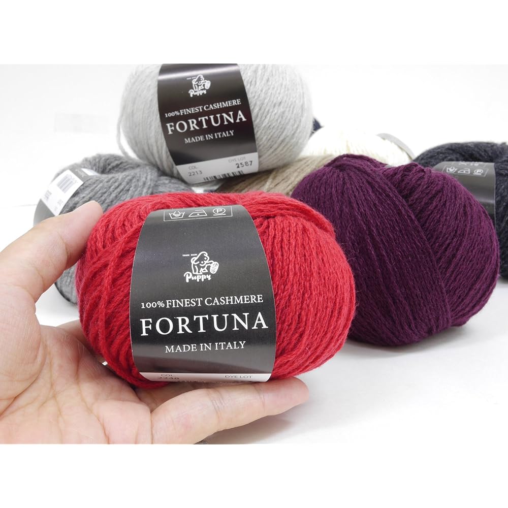 Puppy Fortona Wool Medium Fine 2127 Blue 25g Approx. 106m 10 Ball Set 10000043