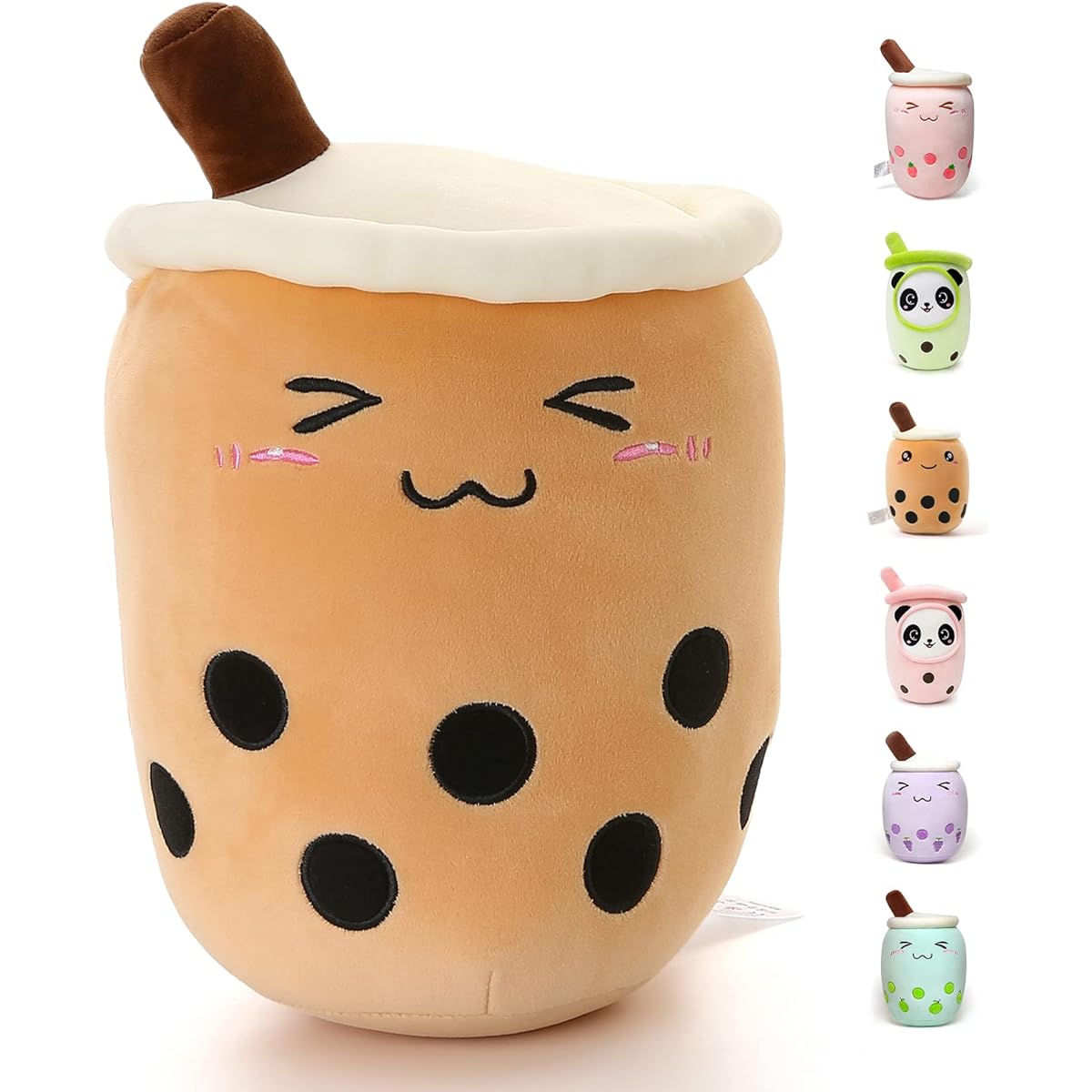 Niuniu 13.75" Squishy Boba Tea Plush Toy - Great Gift for Kids