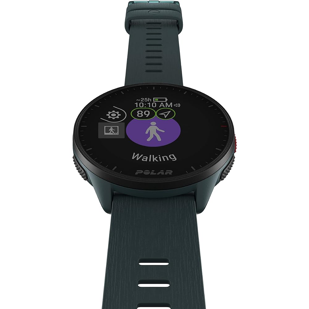 Polar Silicone Wristband 20mm Deep Green S-L [Genuine Japanese Product]