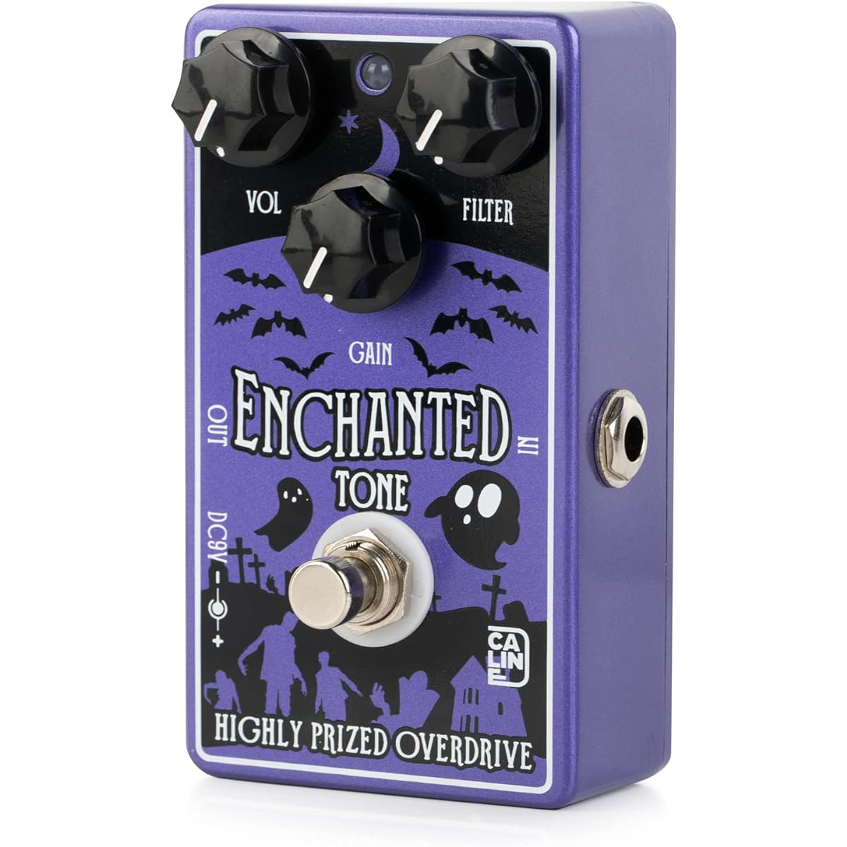 Caline CP-511 Enchanted Tone Overdrive Guitar Effect Pedal True Bypass Aluminum Alloy Case