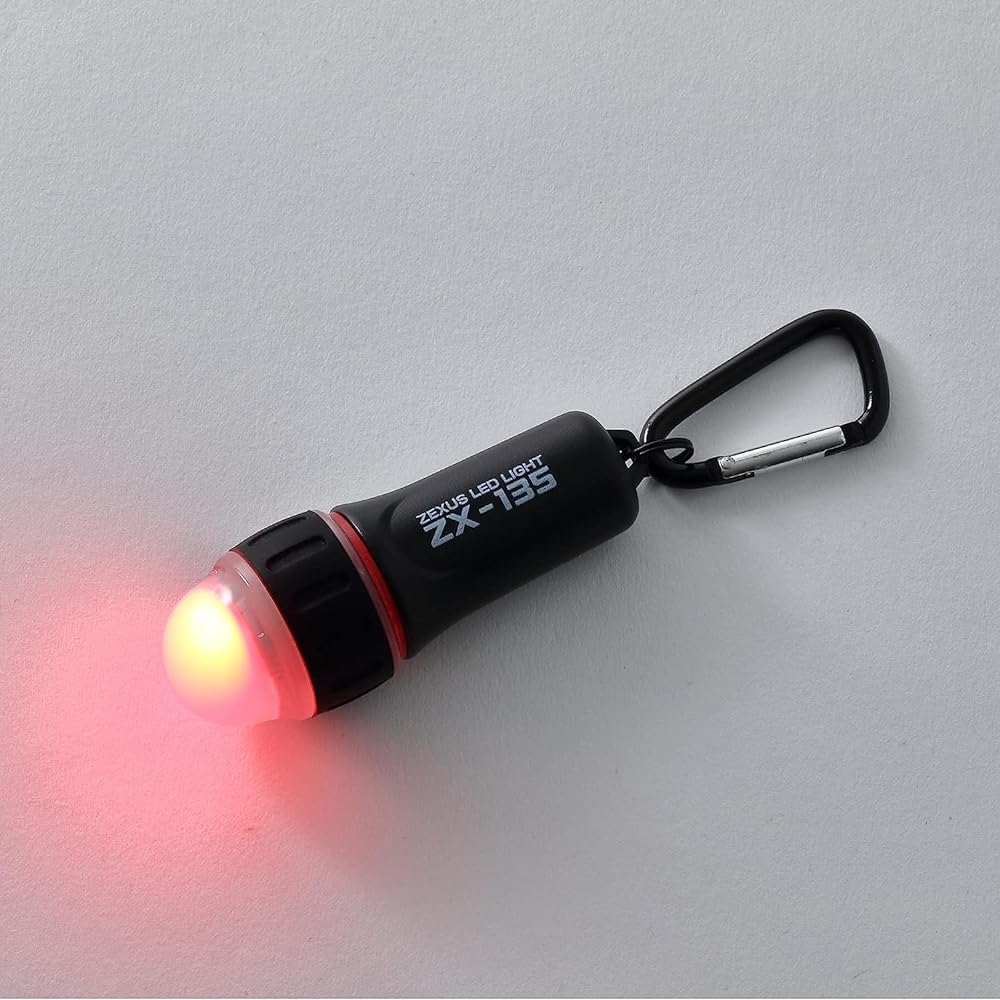 Fuji Toki ZEXUS LED Light ZX-135 (FLASHER) [Maximum 180 lumens Flushing usage time: Up to 200 hours IPX7 equivalent]