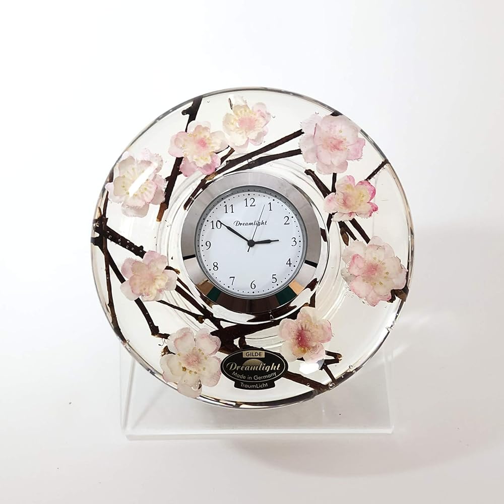 Dreamlight UFO mini clock set (with stand) Sakura CDD7202CL