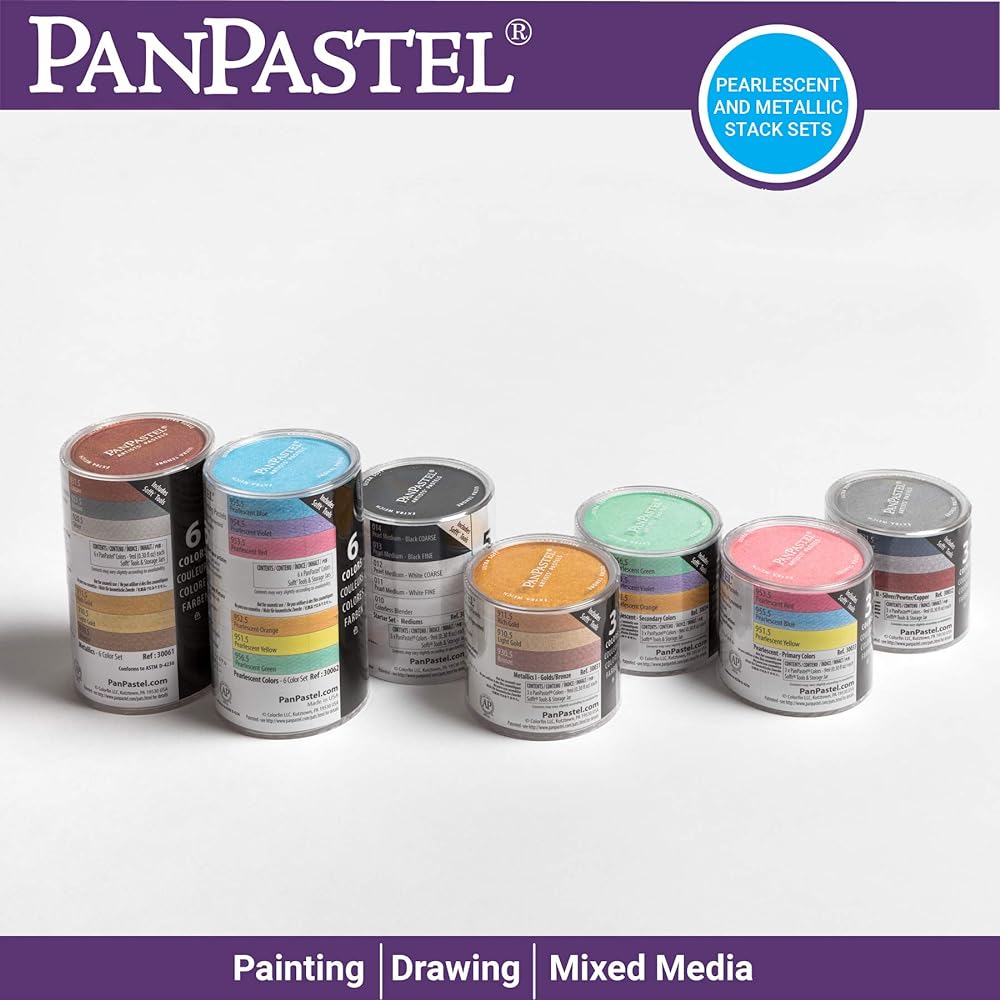 PanPastel 30062 Pearl color 6 color set 318357