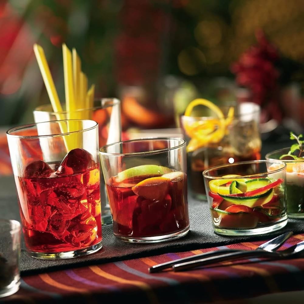 Bormioli Rocco Bodega Tumbler Glass 500cc Set of 12 7.10880 Clear