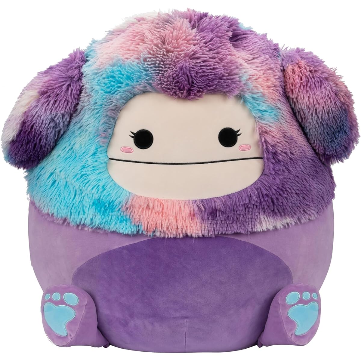 Squishmallows Official Kellytoys Plush 8" Eden Purple Bigfoot Ultimate Soft Stuffed Animal