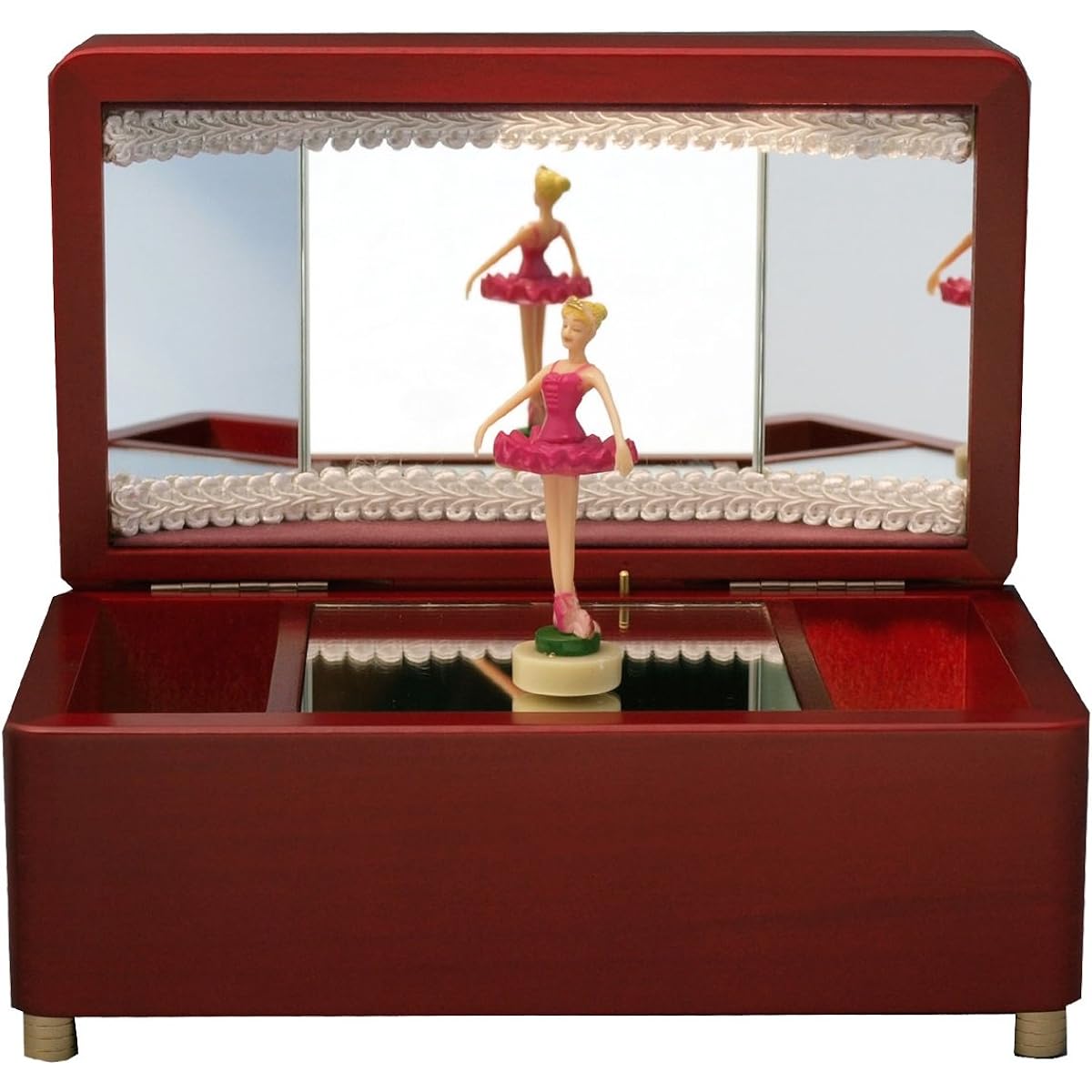 Ballerina Music Box Wine Love Dream Pink Doll