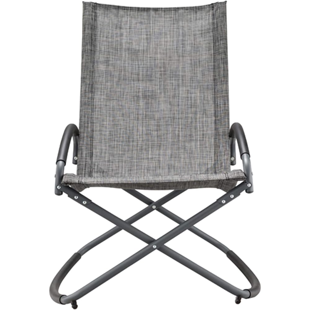 Azumaya-kk Rocking Chair Width 71.5 x Depth 89 x Height 96cm Dark Gray Folding RKC-191DGY