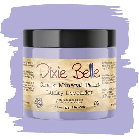 Dixie Belle Paint Company Chalk Finish Furniture Paint (Lucky Lavender) 16oz