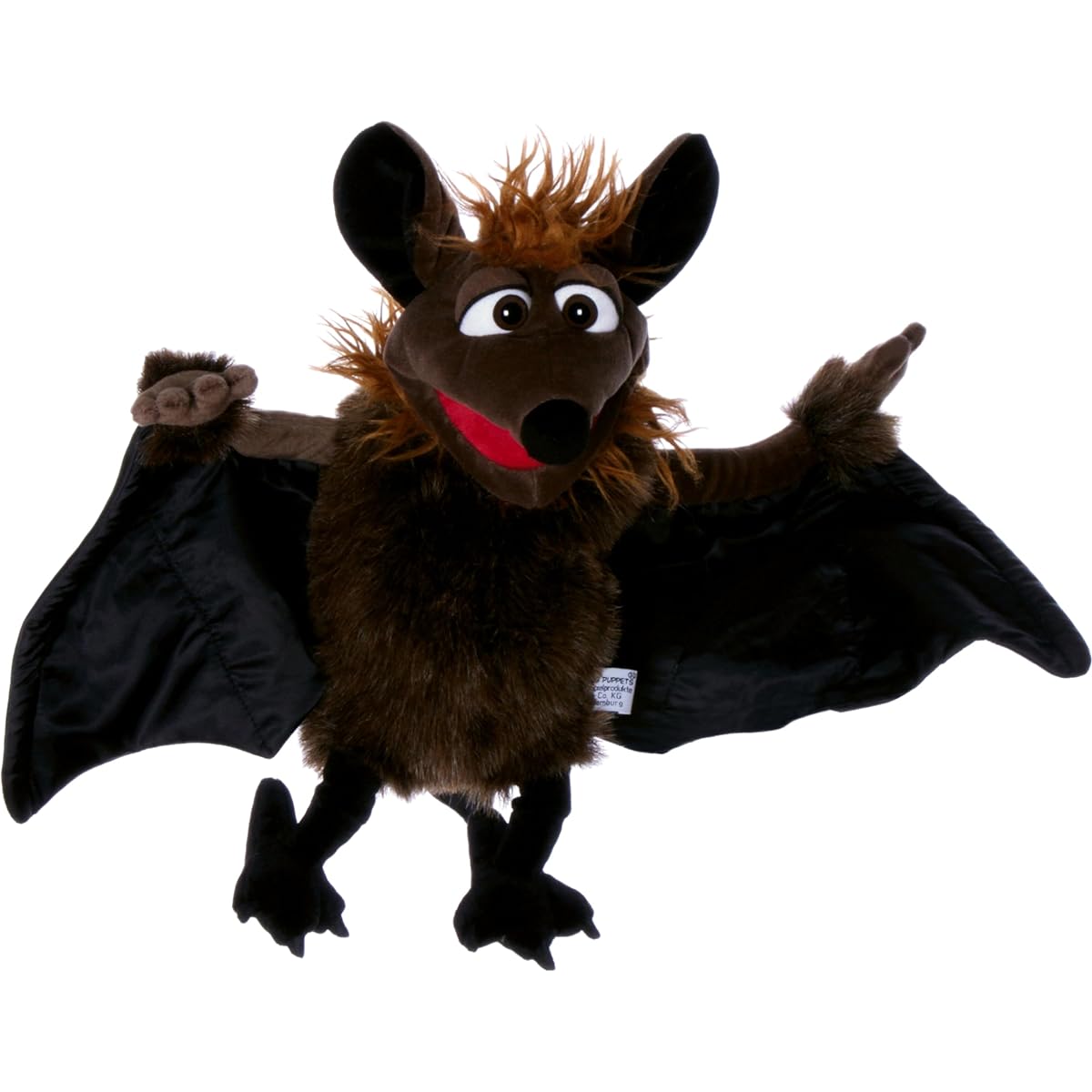 Living Puppets - Ren The 26" Flying Bat Plush Hand Puppet for Boys and Girls
