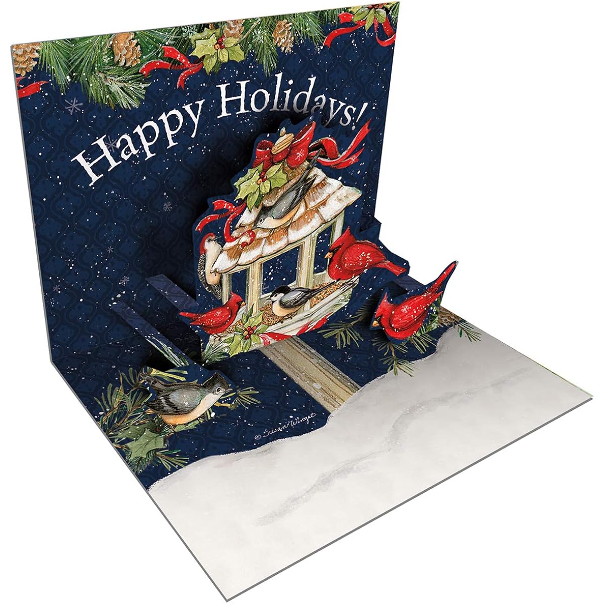 LANG Cardinal Christmas Pop-up Christmas Cards (2005108)