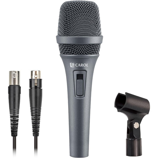 CAROL Karaoke Microphone XLR Microphone Dynamic Microphone PS-1-GREY