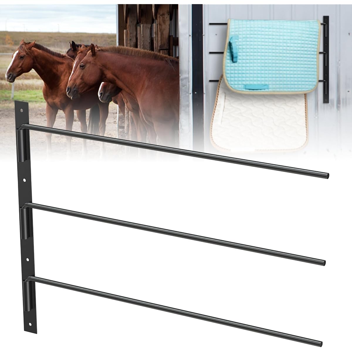 ruiru bro saddle pad rack black