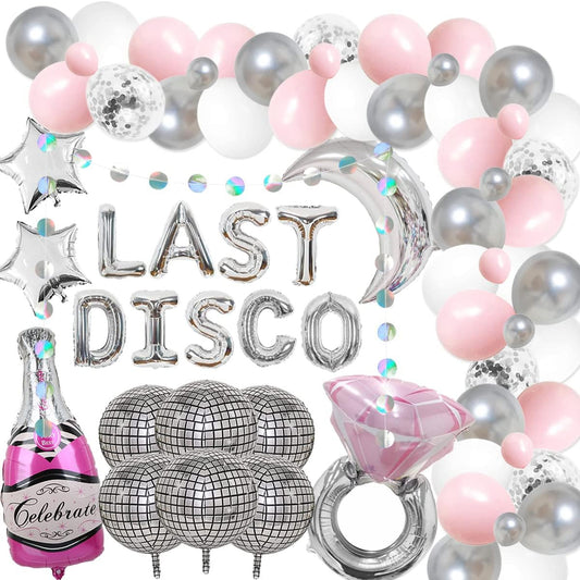 78 Pack Last Disco Bachelorette Party Kit