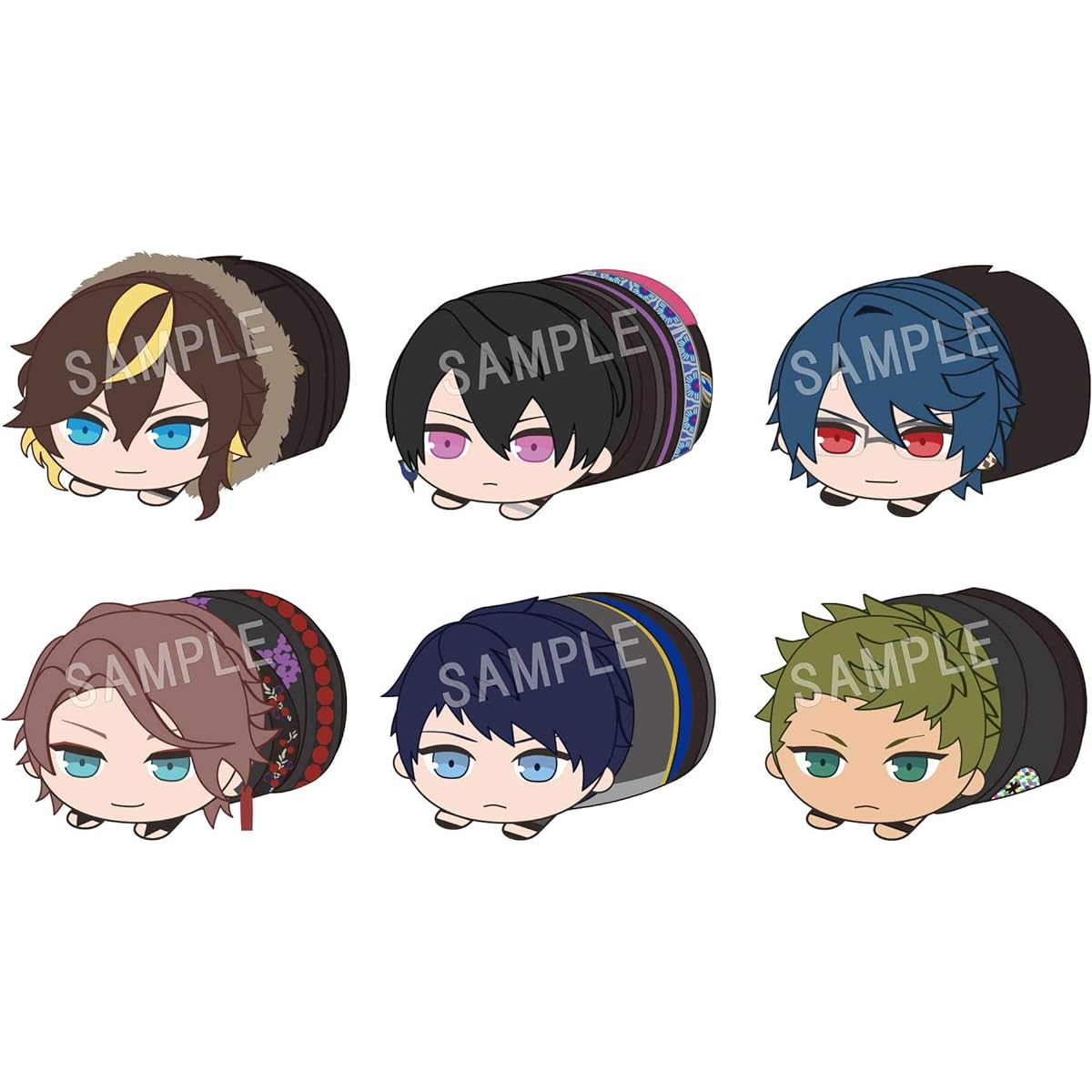 Black Star Mochikororin Plush Mascot Vol. 1 Box Product