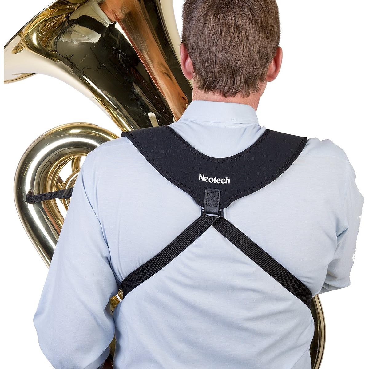 Neotec Harness Strap for Tuba, Regular Size, Color: Black, 2316101