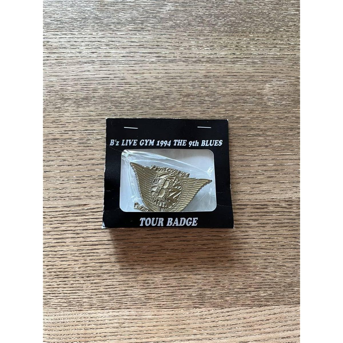 B'z LIVE-GYM '94 THE 9th BLUES Tour Badge Hobby Goods