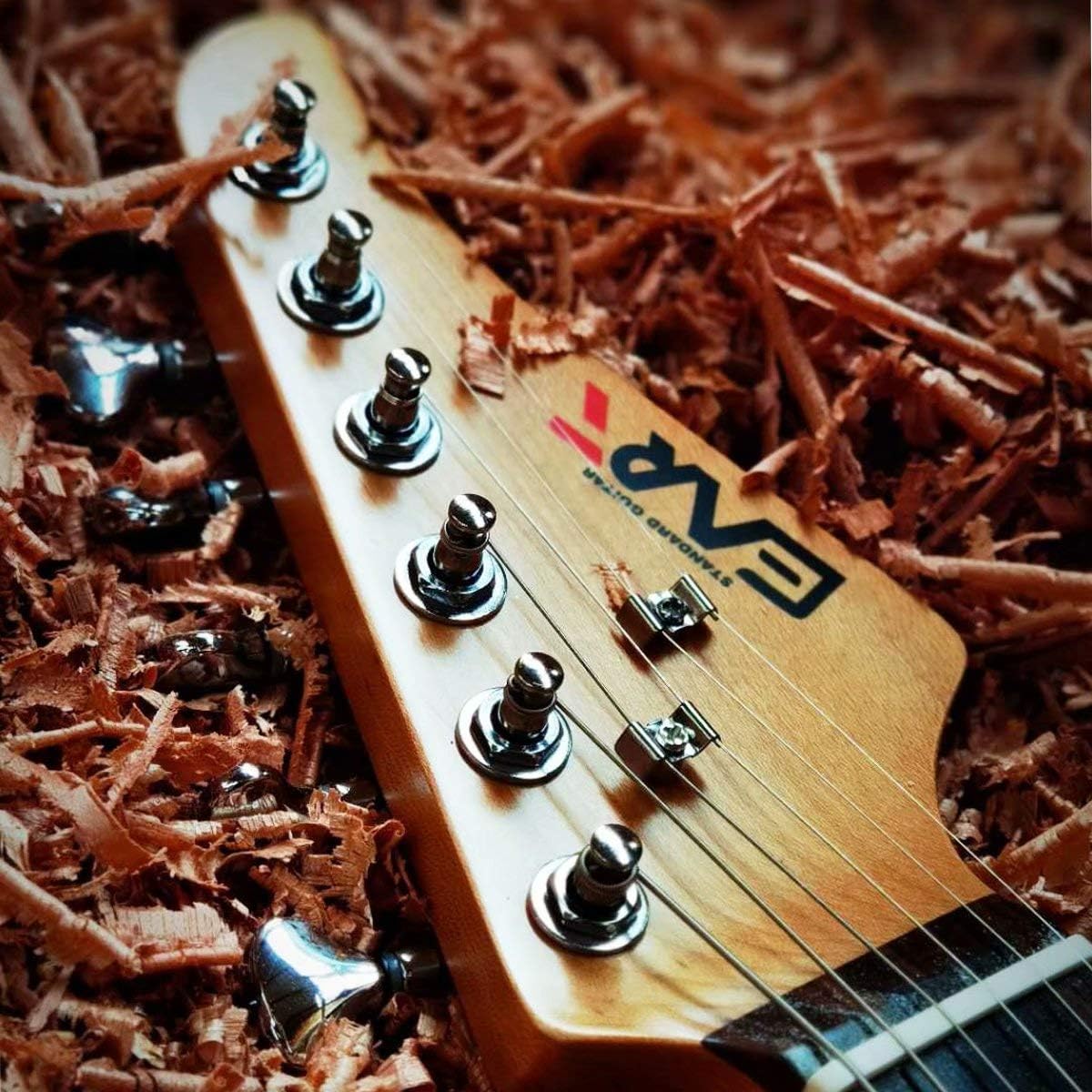 EART Electric Guitar SSS Single Coil Pickups,6 String Solid-Body,Right Handed-Rosewood Fingerboard-Sunburst