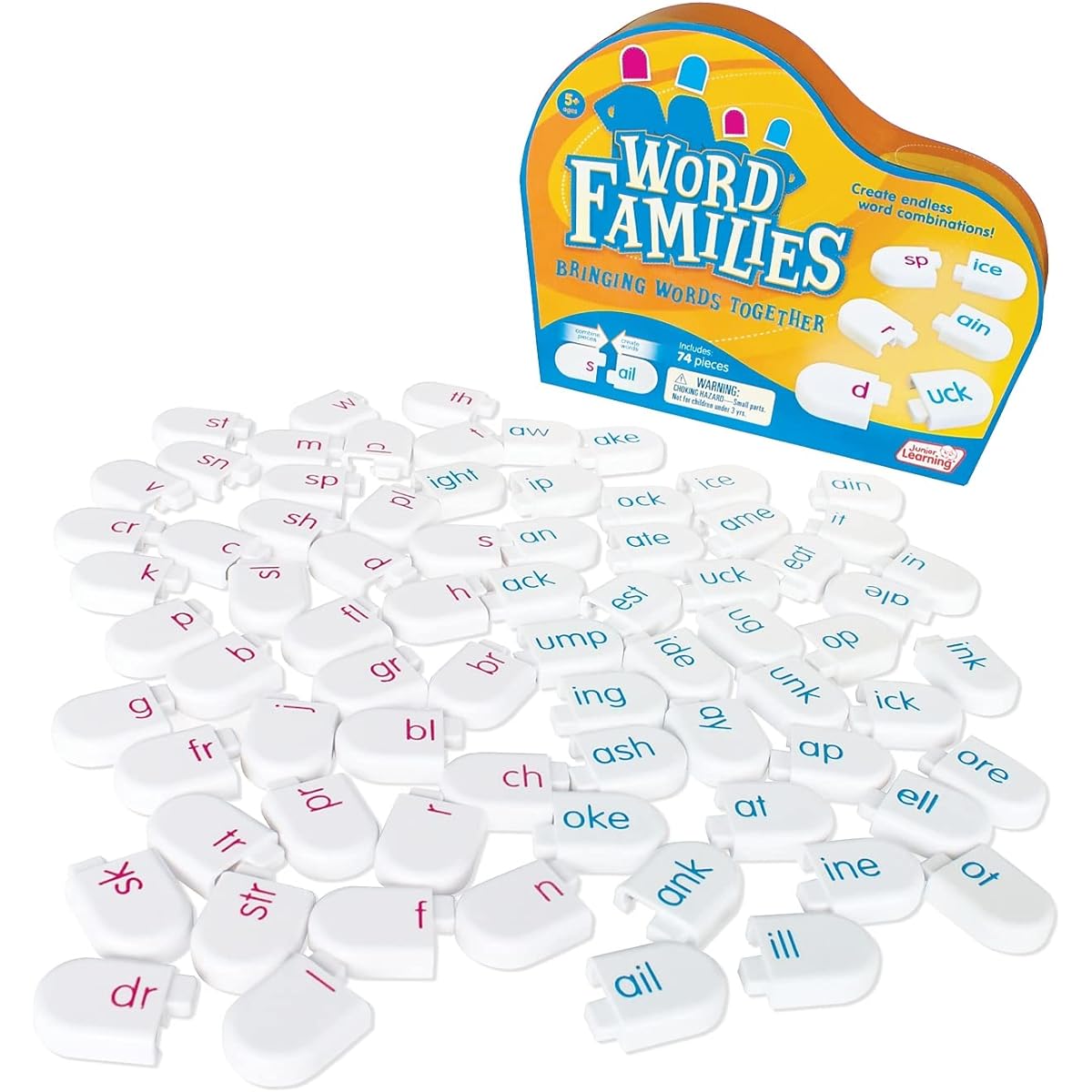 Junior Learning Word Families.