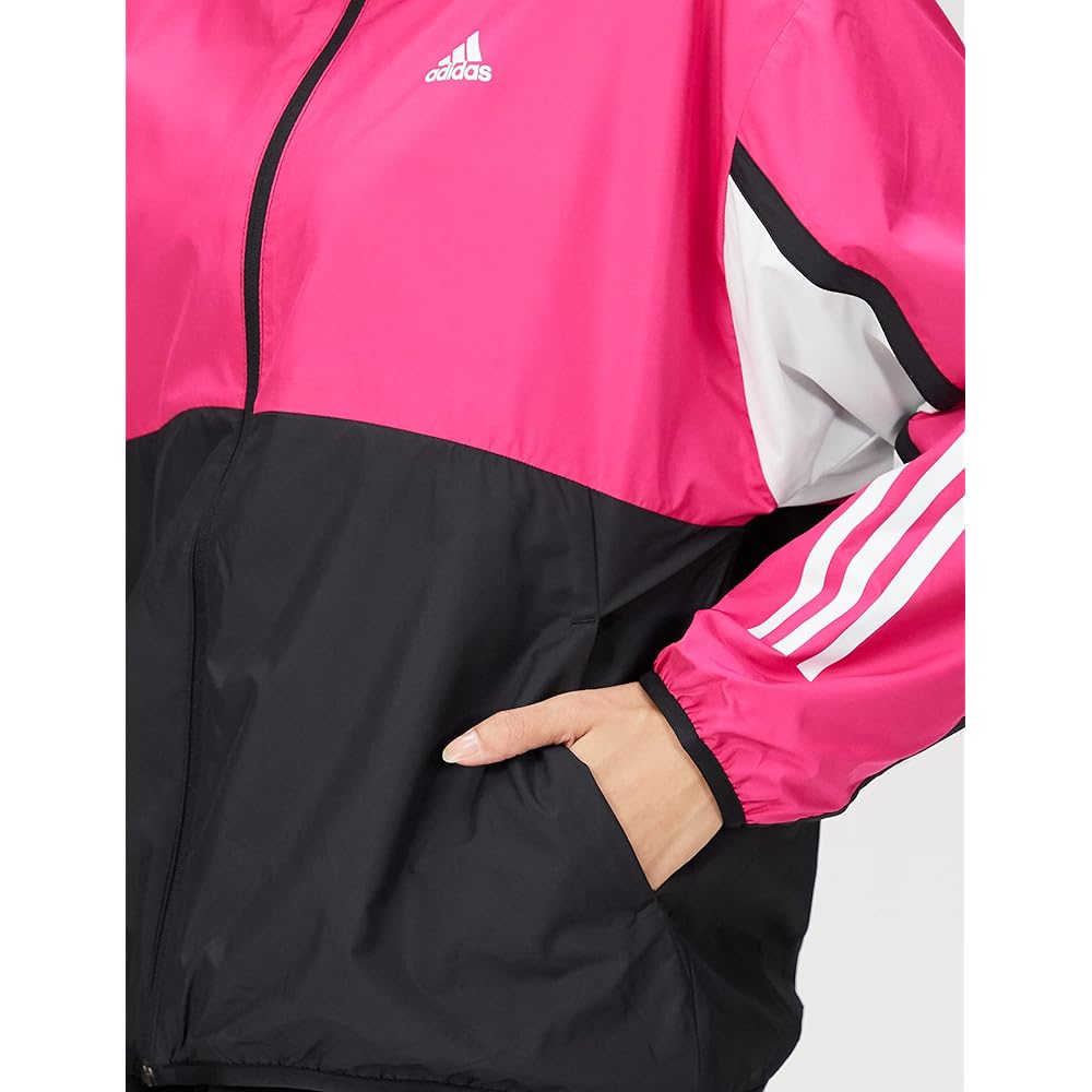 [Adidas] Jersey Top Team Loose Fit Windbreaker Jacket DP565 Women's