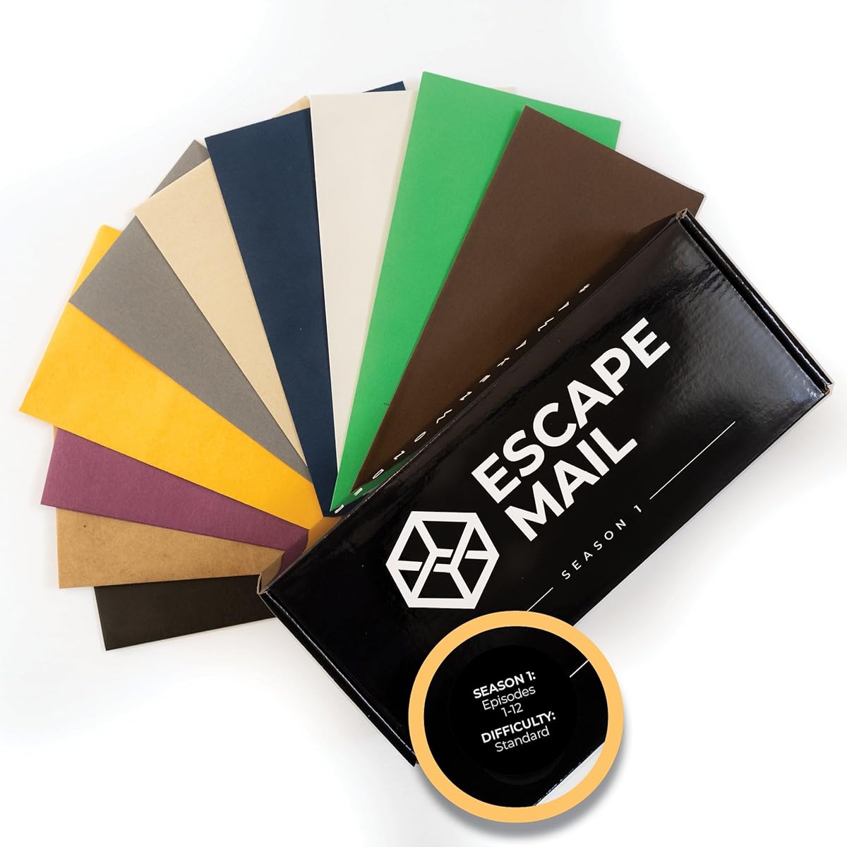 Escape Mail: Binge Bundle - Grip Escape Room Game in an Envelope Immersive Storyline Your Family Will Love Date Night Ages 10+ (Standard Difficulty Episodes 3-12)