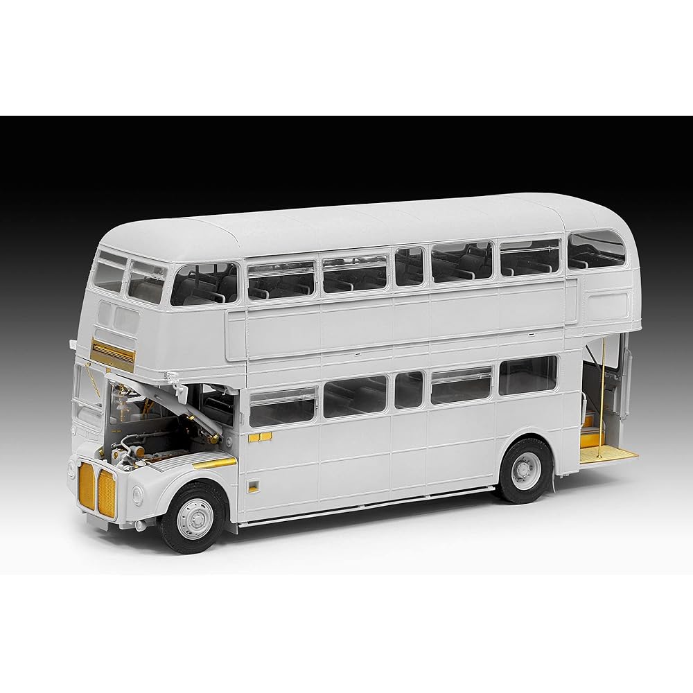 German Level 1/24 London Bus (Platinum Edition) Plastic Model 07720 Molding Color
