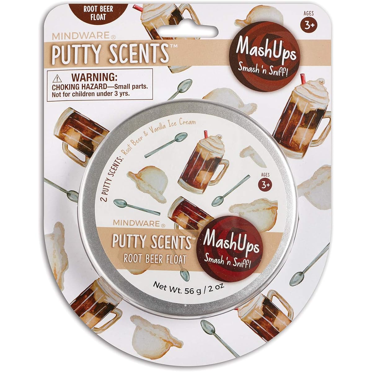 MindWare Putty Scent Mash-Up: Mixable Putty Root Beer Float Scent