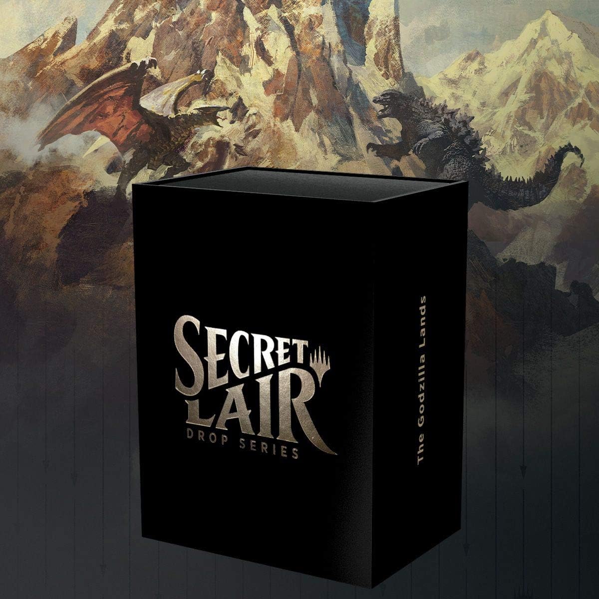 Magic: The Gathering Secret Rare MTG Ikoria Behemothos Godzilla Land