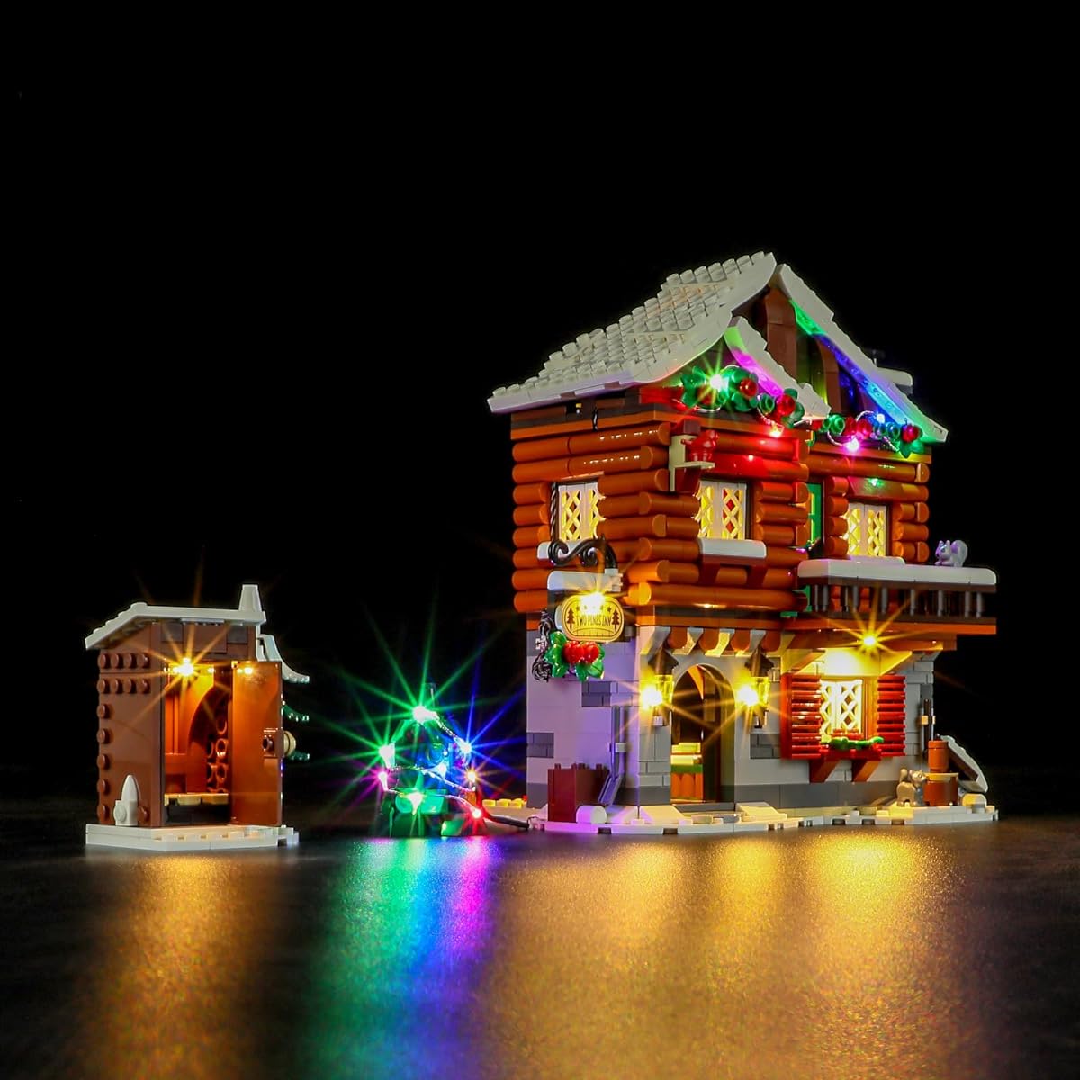 BRIKSMAX LED Lighting Kit for LEGO-10325 Alpine Lodge - Compatible with LEGO Icon Building Set - LEGO Set Not Included