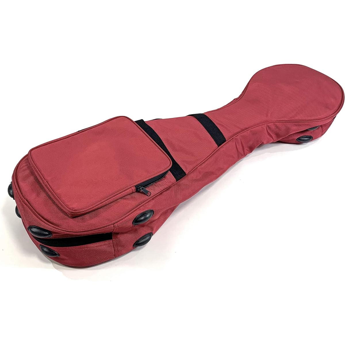 Shamisen Kameya (for Tsugaru Shamisen) school bag type soft case (red)