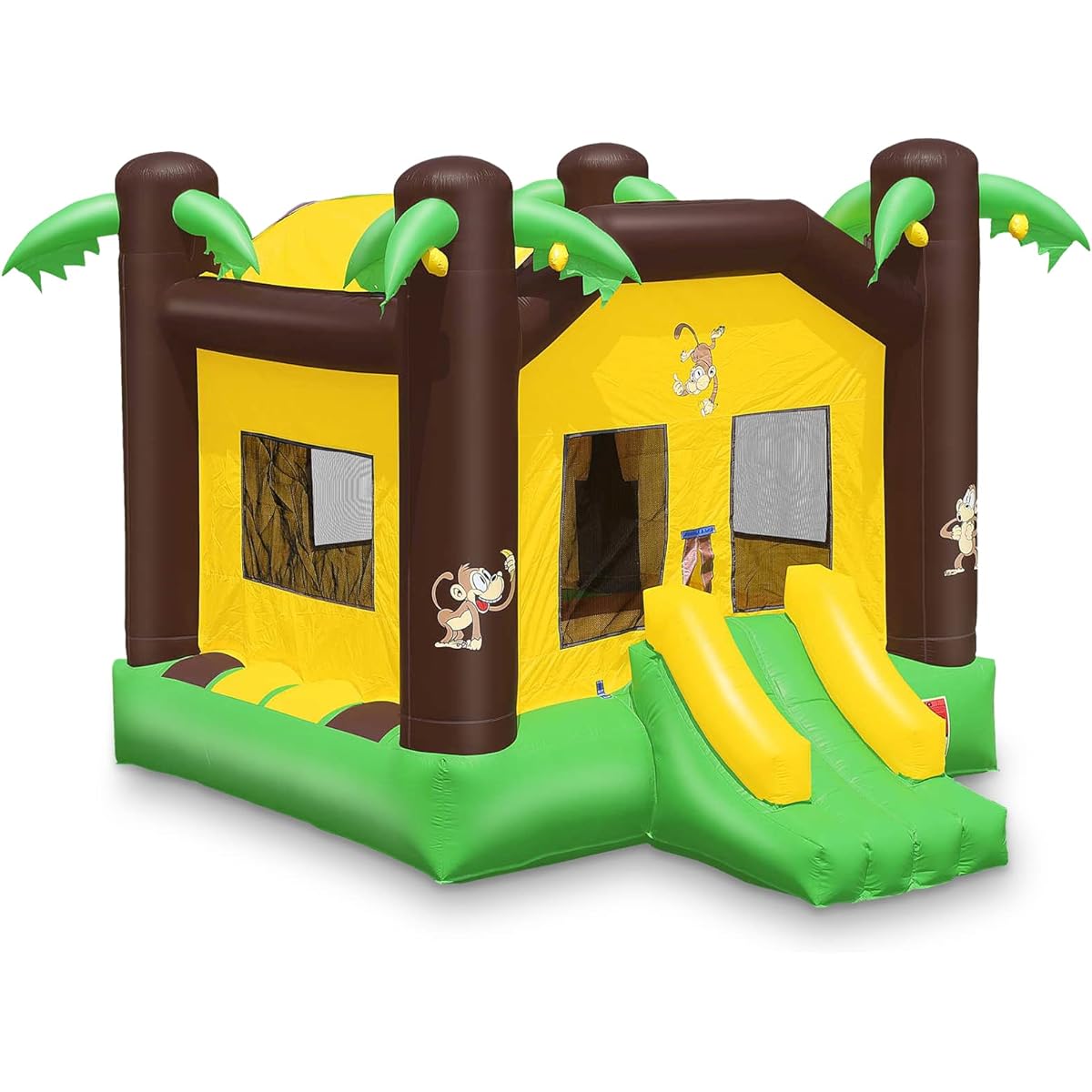 Cloud 9 Commercial Grade Jungle Bounce House 100% PVC 17' x 13' Bouncer Inflatable