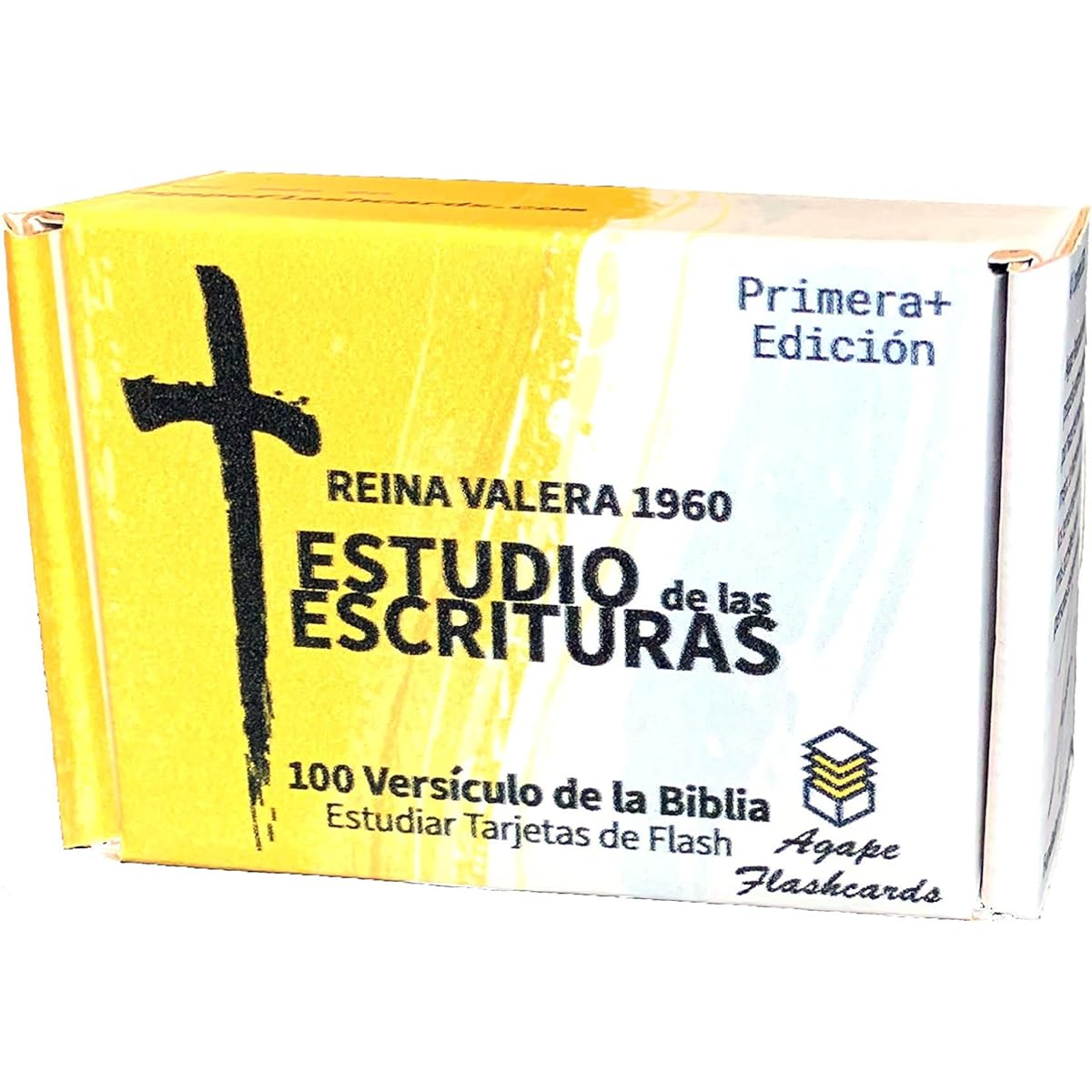 Agape Flashcards - Spanish Bible Bible Study: Study Studio | Flash Masters Studio | Reina Valera 1960 Edition | 100 Important Words