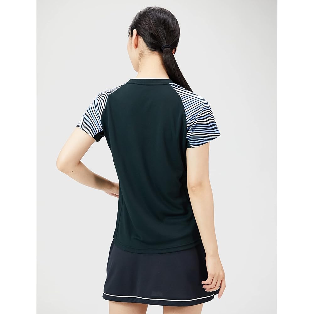 Mizuno 62JA2701 Women's Tennis Wear Game Shirt Sweat Absorbent Quick Drying Dynamotion Fit Badminton
