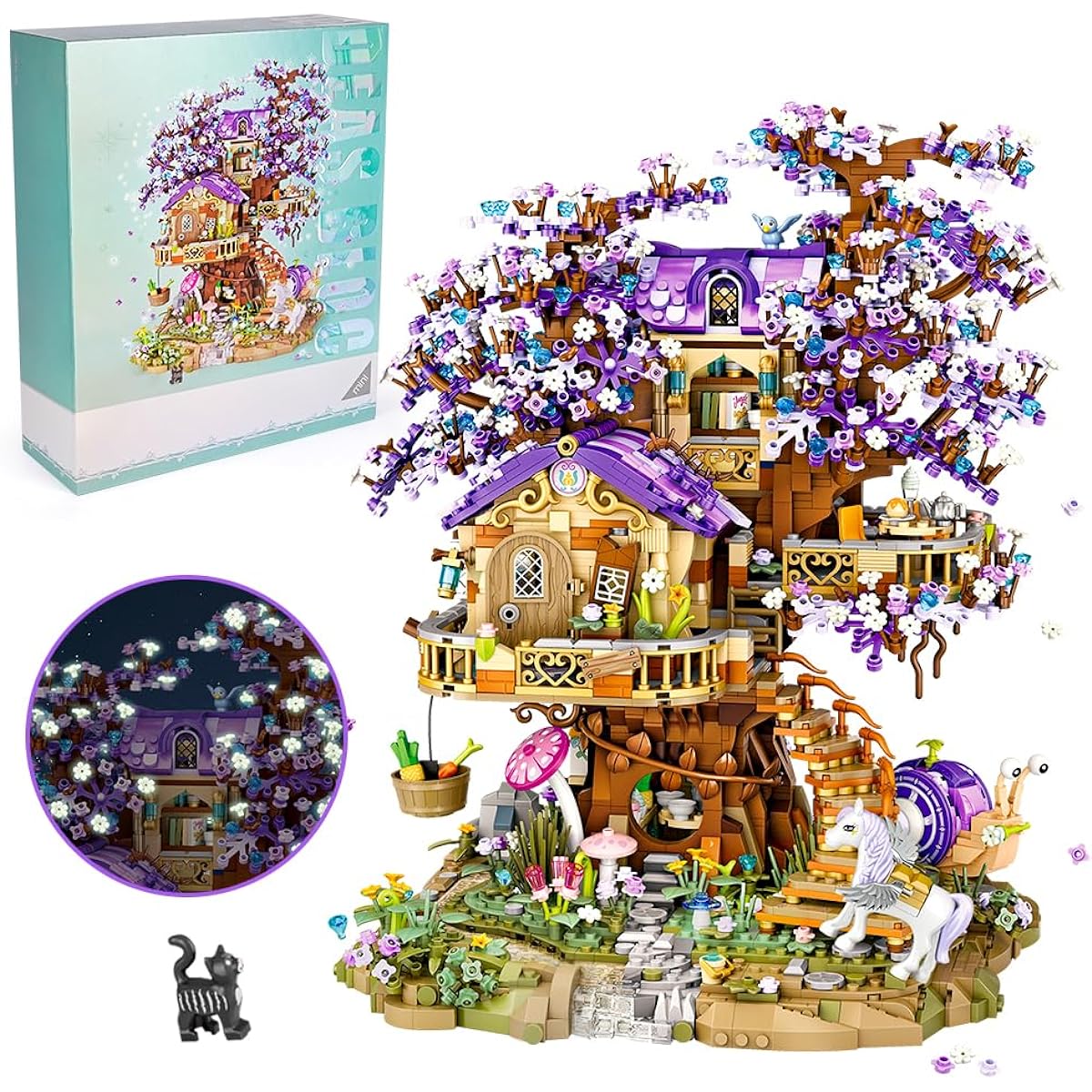 HOGOKIDS Treehouse STEM Building Toy Creative Construction Set