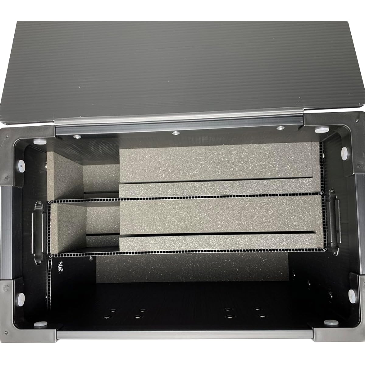Plastic case for SHURE UA874WB active antenna [Cushioning material/lid included]