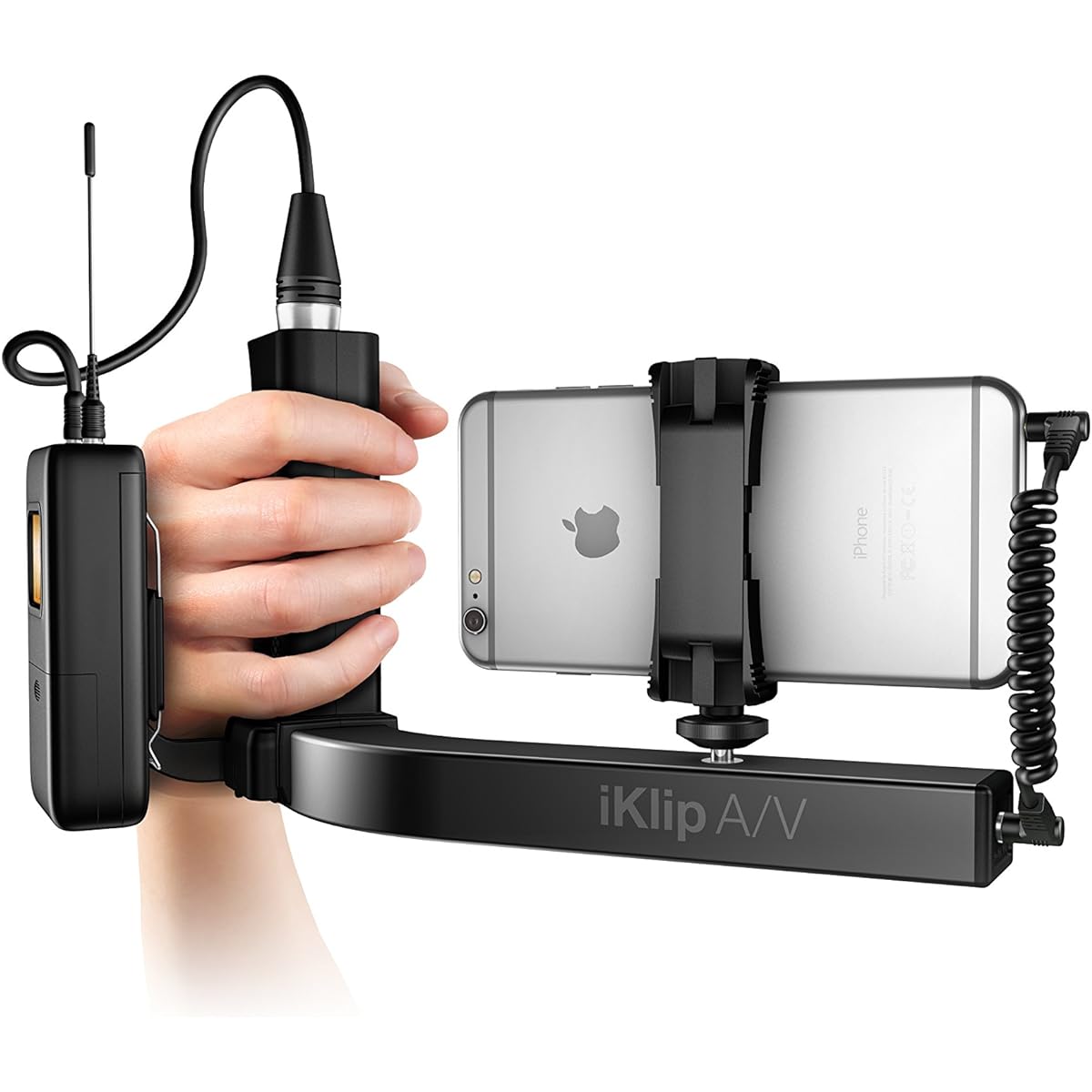 IK Multimedia iKlip A/V video shooting smartphone grip [domestic genuine product]