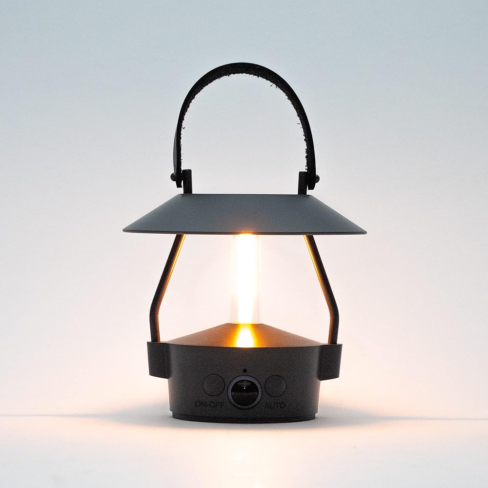 MoriMori LED Lantern MINIMO (dark gray color) FMN-2202-GY